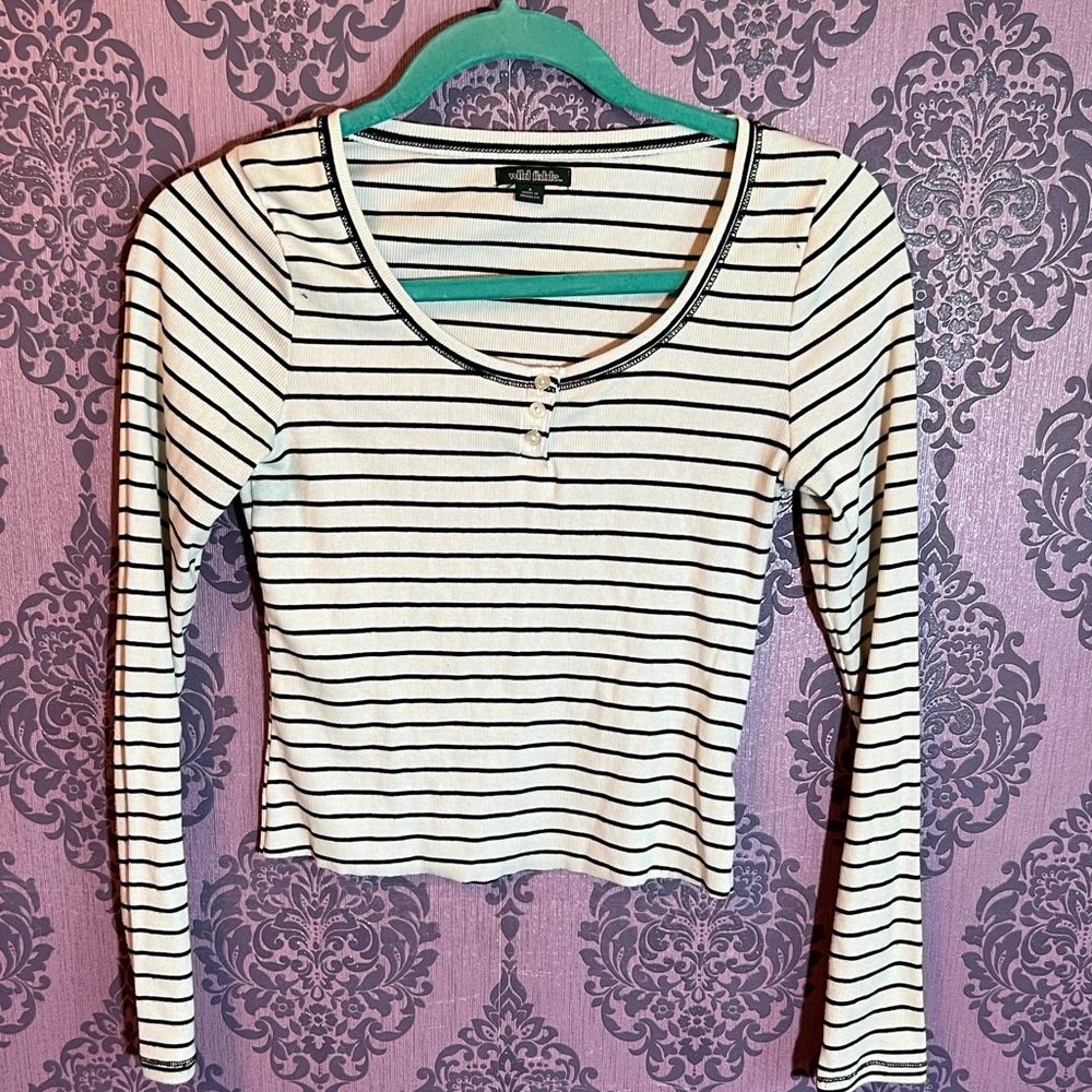 Striped long sleeve